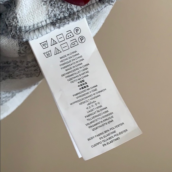 Knit Michael Korn dress grey and white - Picture 5 of 7